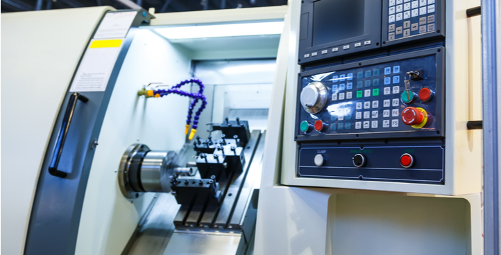 CNC machine at a CNC machining company in Missouri